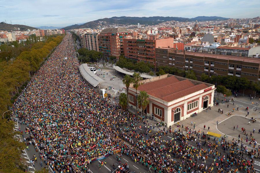 Huelga general en Barcelona