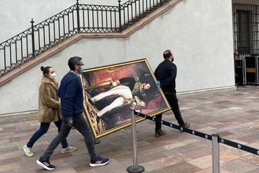 ¿Se retiró el cuadro de Manuel Bulnes que estaba en La Moneda? Presidencia aclara qué pasó en Palacio