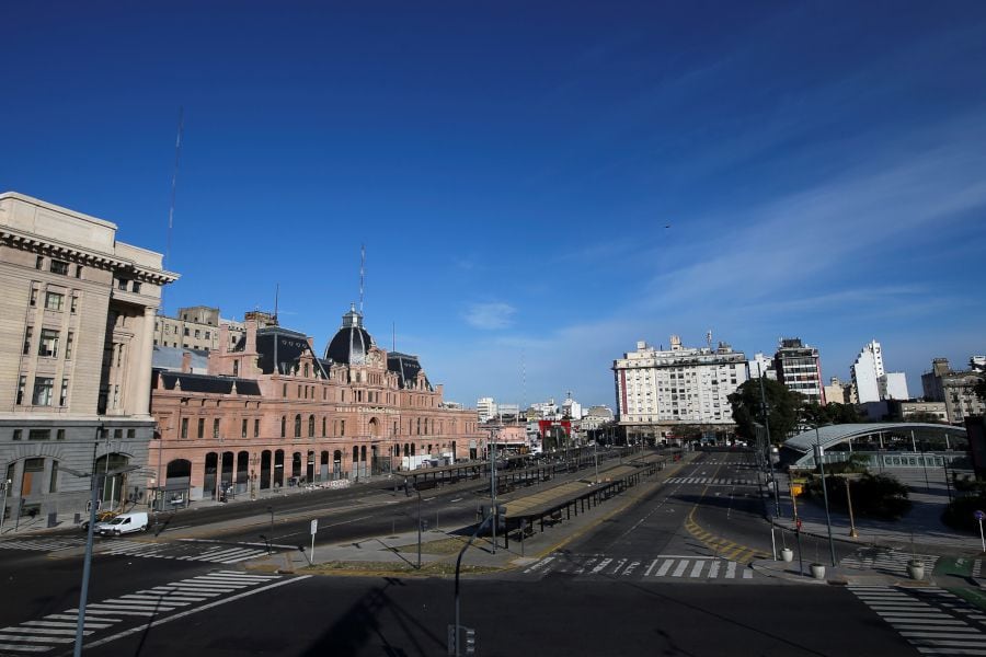 Quinto paro general en Argentina: Así se ven las calles de Buenos Aires
