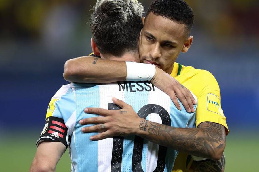 Neymar quiere a Argentina en la final: “Tengo muchos amigos ahí, pero que gane Brasil” - La Tercera