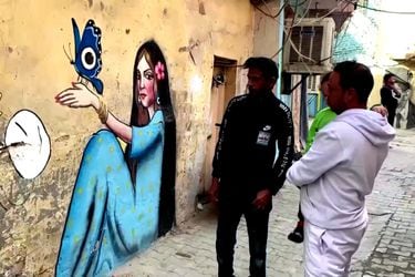La cruzada de artistas para dar nueva vida a las calles abandonadas de Bagdad