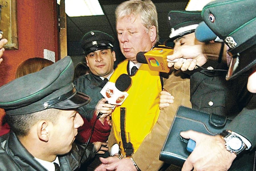 Hartmut Hopp, a la espera de la sentencia La Tercera