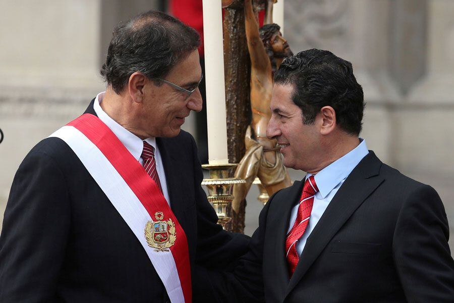 Martin Vizcarra y Salvador Heresi
