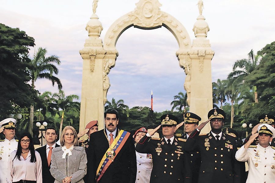 Venezuela's-President-Nicolas-Maduro--attends-a-ceremony-to-celebrate-the-198th-anniversary-of-the-(45978130)