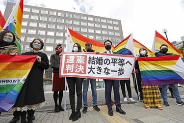 Corte de Japón emite histórico fallo que declara inconstitucional el veto a uniones entre personas del mismo sexo