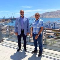 La ANFP visita Iquique para afinar detalles de cara a la primera Copa Libertadores de fútbol playa que se realizará en Chile