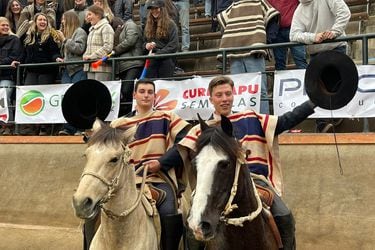 Rodeo: Ángel Bartolomé y Felipe López se quedan con el Campeonato Nacional Universitario
