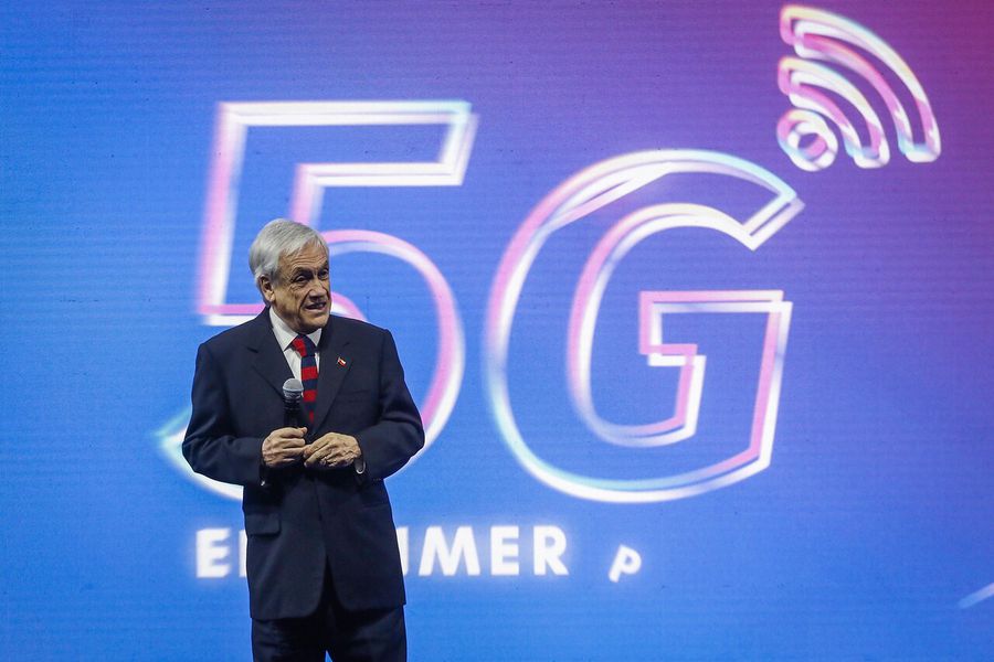 Piñera finalmente dio inicio a la licitación de la tecnología 5G: “Nos va a cambiar la vida”