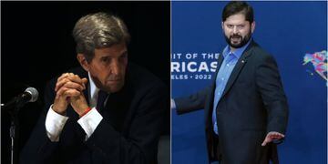John Kerry y Boric
