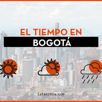 Revisa el tiempo en Bogotá para mañana, jueves 25 de enero