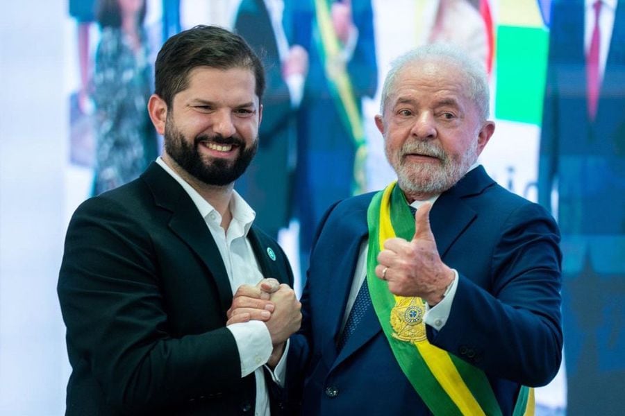 Presidente Boric sostiene reunión bilateral en Brasil con el recién asumido Lula da Silva - La Tercera