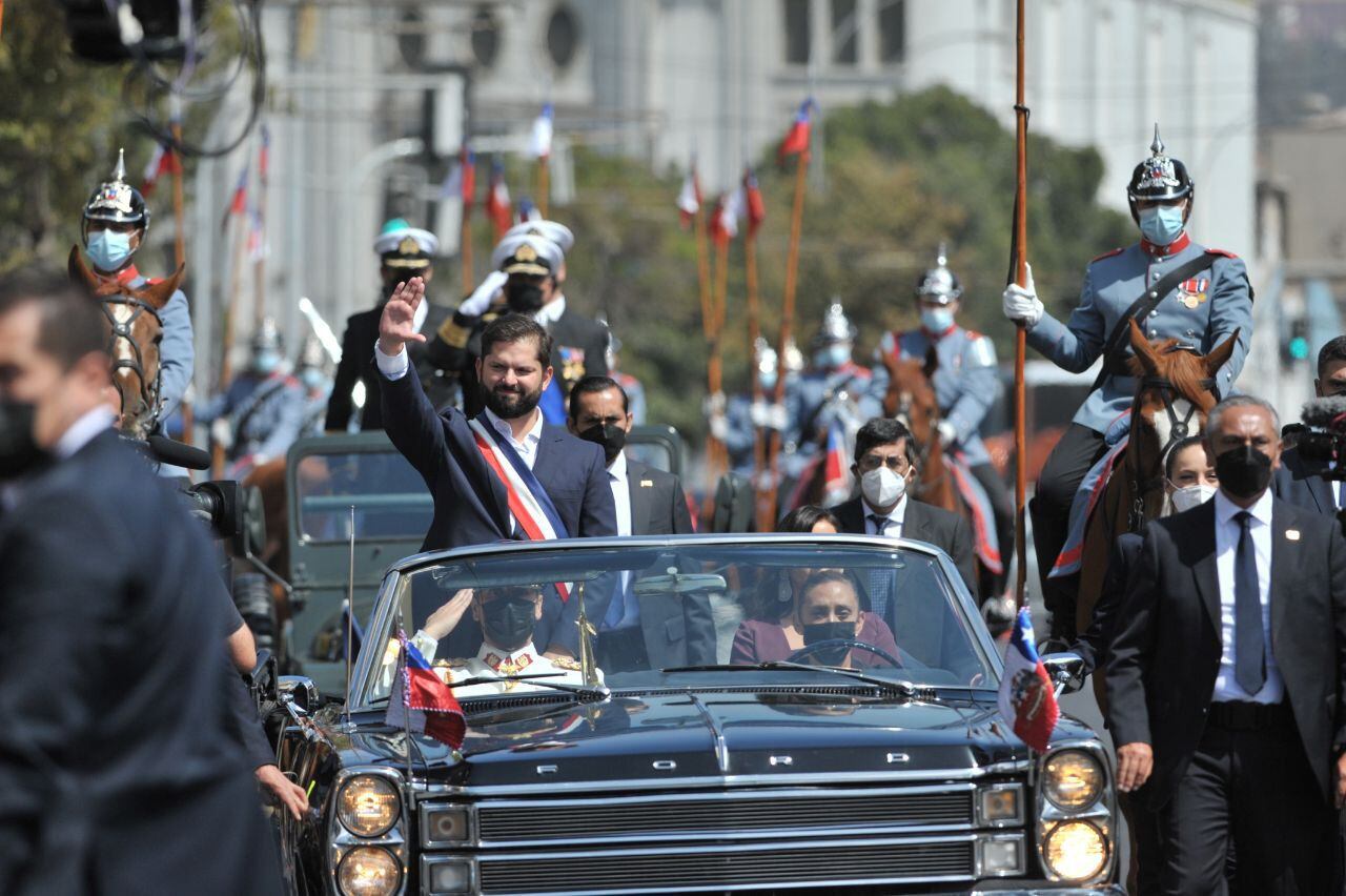 boricGabriel Boric es proclamado Presidente de Chile.