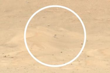 Perseverance, el rover marciano capta una increíble foto de un objeto en Marte