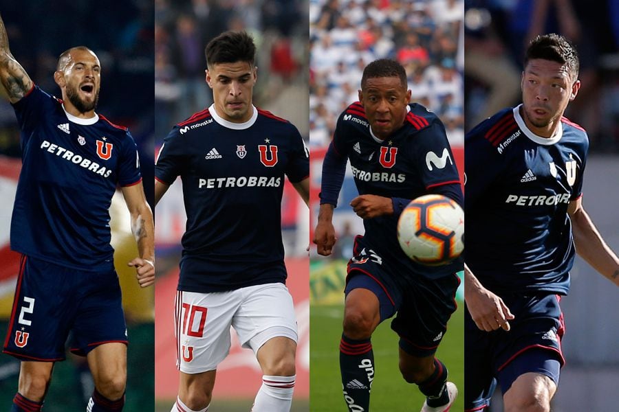 U. de Chile, Lucas Aveldaño, Gabriel Torres, Nicolás Oroz, Sergio Vittor