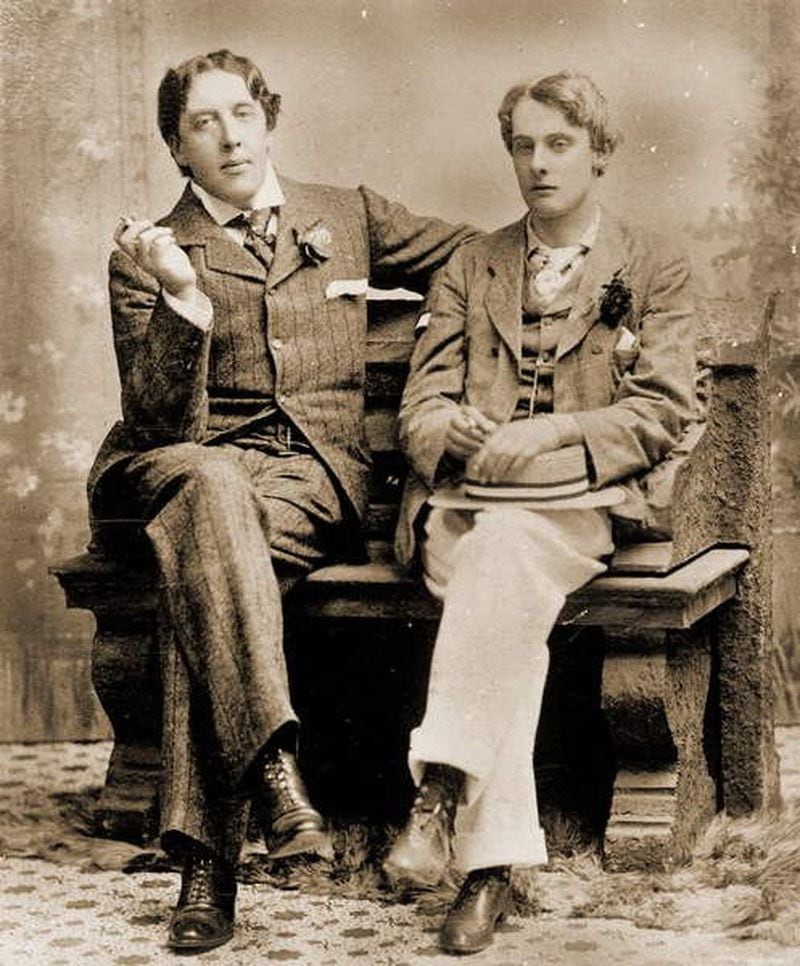 Oscar Wilde y Alfred Douglas