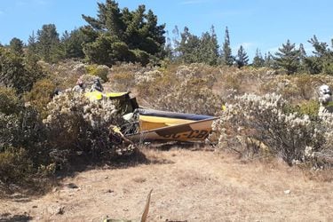 Caída de helicóptero que combatía incendio deja un muerto Región del Maule