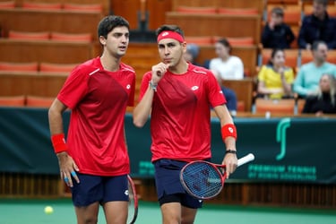 La dupla de Tabilo y Barrios ganó en su debut y avanza a cuartos de final del Chile Open