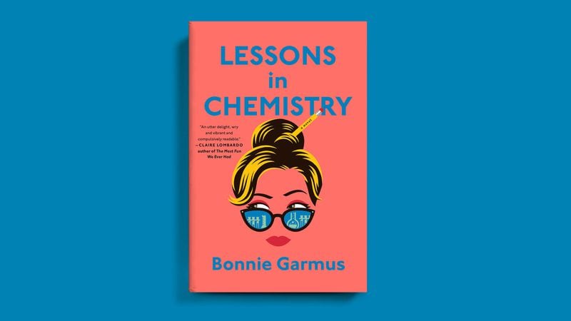 Una de las ediciones de Lecciones de química, novela de Bonnie Garmus (New York Times)