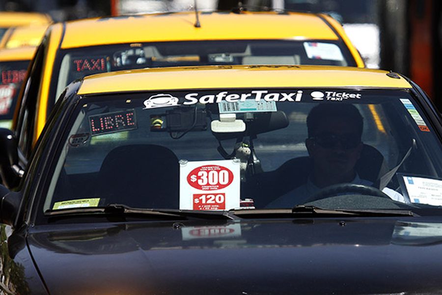 Foto de taxis