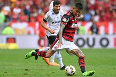 Revisa el golazo de Erick Pulgar por Flamengo en el derbi ante Vasco da Gama