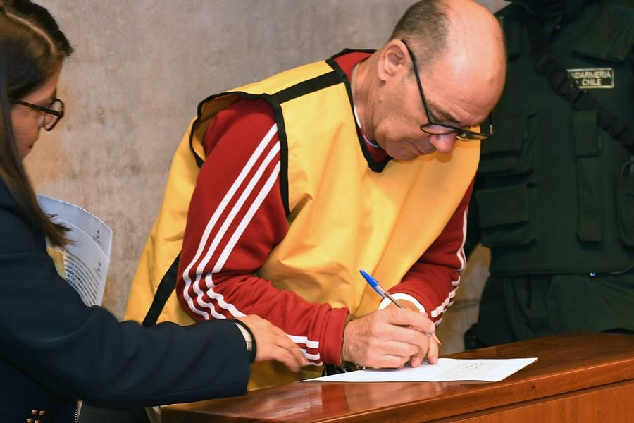 Mauricio Hernández Norambuena declara ante Mario Carroza