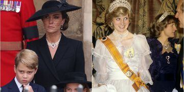 Kate Middleton a Lady Di