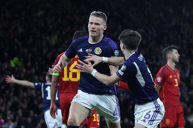 Eliminatorias para la Eurocopa: Escocia da el gran golpe y vence a España después de casi treinta años