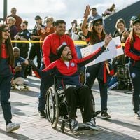El equipo chileno de Parasurf cumple un gran estreno en el Mundial de la categoría