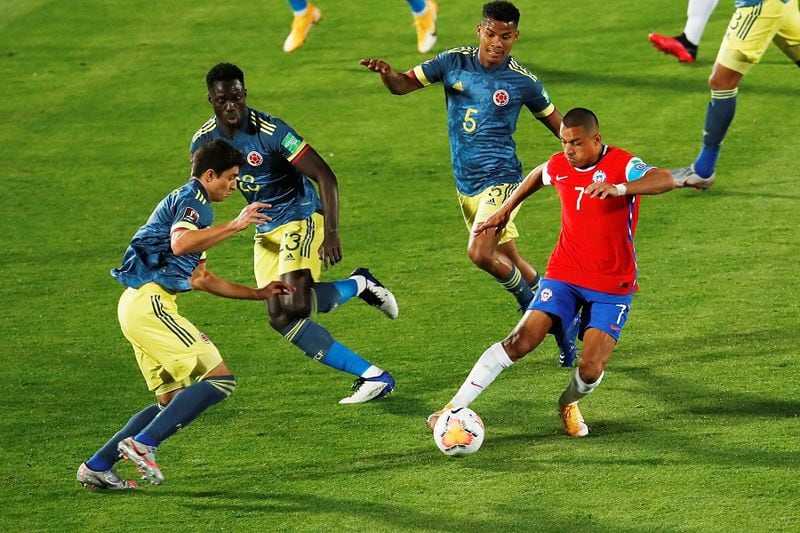 World Cup 2022 South American Qualifiers - Chile v Colombia
