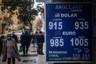 Dólar cierra por encima de los $930 ante fuerte descenso del precio del cobre