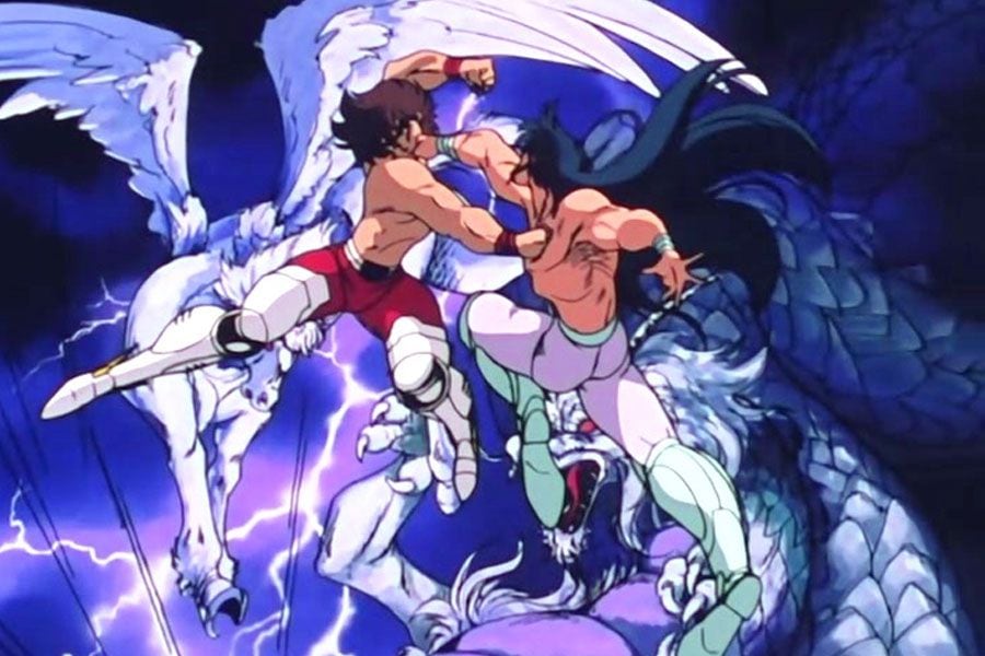 Shiryu vs seiya