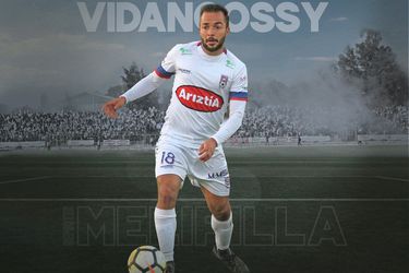 Mathías Vidangossy fue anunciado como refuerzo de Melipilla.