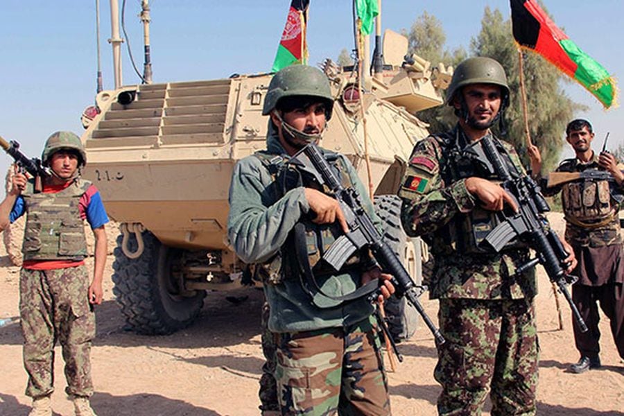 Tropas de seguridad de Afganistán