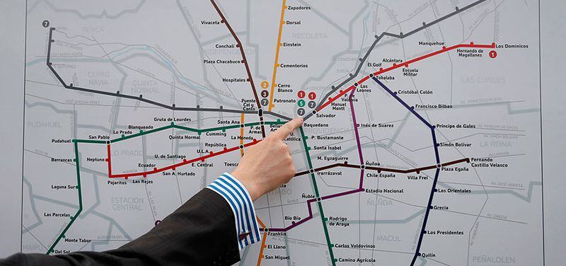 Así será la nueva Línea 7 del Metro de Santiago - La Tercera Así será la nueva Línea 7 del Metro de Santiago - La Tercera