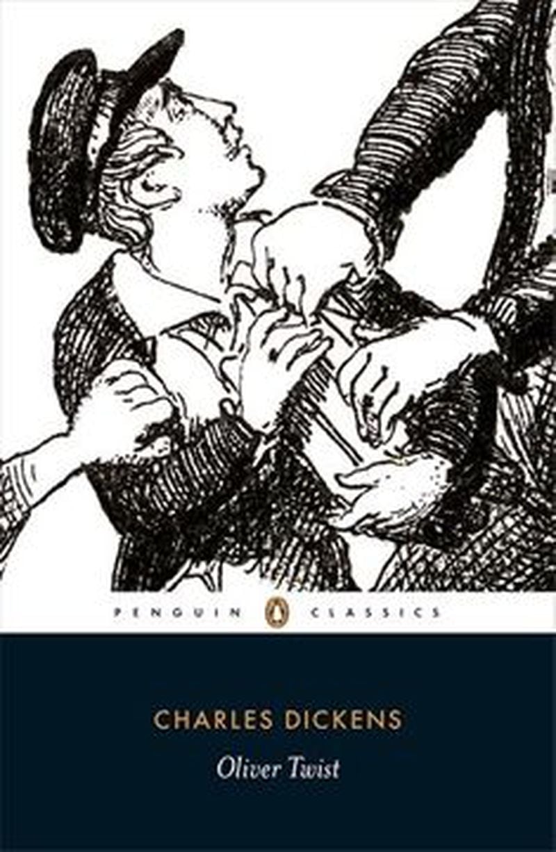 Portada de "Oliver Twist", novela de Charles Dickens, por Penguin Classics