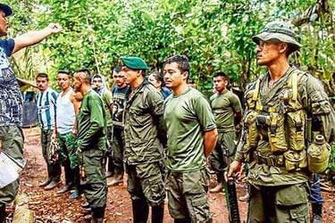 guerrilleros de la FARC