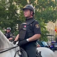 Custodia personalizada: la emotiva escolta del padre policía de Dani Carvajal al festejo del Real Madrid