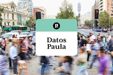 Tres Datos Paula en el centro cívico de Santiago
