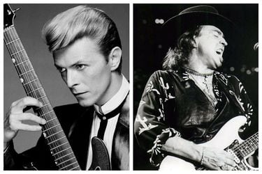 La relación de amor y odio entre David Bowie y Stevie Ray Vaughan