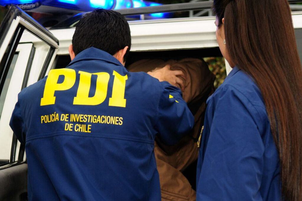 La Policía de Investigaciones fue la encargada de llevar a cabo la detención de los siete delincuentes del brazo en Chile del Tren de Aragua.