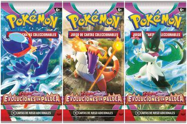 Cartas coleccionables de Pokémon presentan su nueva expansión ‘Escarlata y Púrpura: Evoluciones en Paldea’