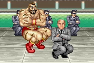 Gorbachev, el presidente soviético de Street Fighter II inspirado en Mijaíl Gorbachov