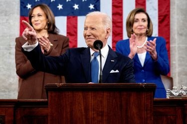 Inflación y guerra en Ucrania: las claves de la segunda cuenta anual de Joe Biden ante el Congreso