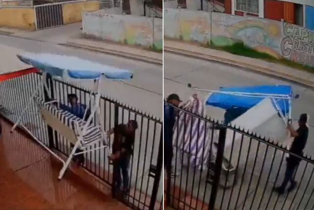 Video: robo de silla en Coquimbo