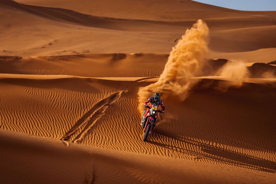 Pablo Quintanilla alcanzó el cuarto puesto de la clasificación general de las motos en el Dakar 2022.