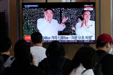 EE.UU., Japón y Corea del Sur condenan lanzamiento de misil de largo alcance norcoreano