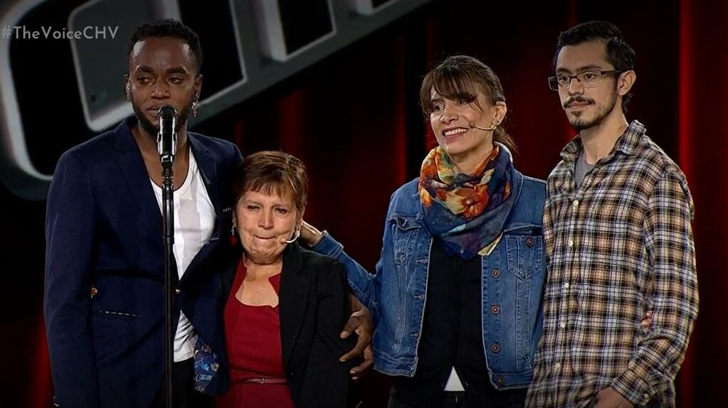 Taylor Fritzson Jean y su familia chilena en The Voice Chile