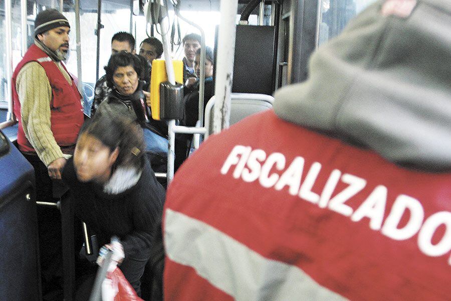 Evasión, Transantiago