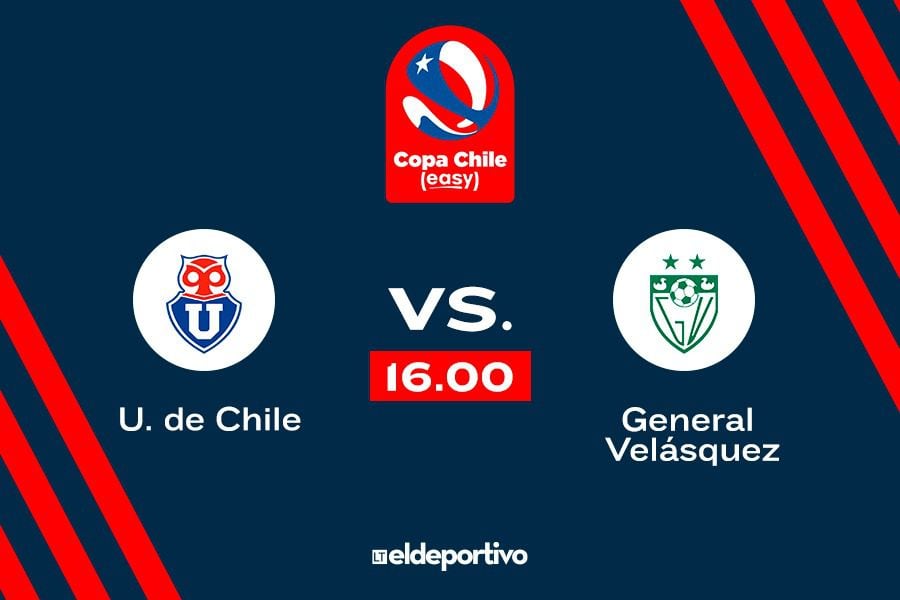 Universidad de Chile vs. General Velásquez EN VIVO Copa Chile tercera fase a qué hora juega la U dónde ver a la U