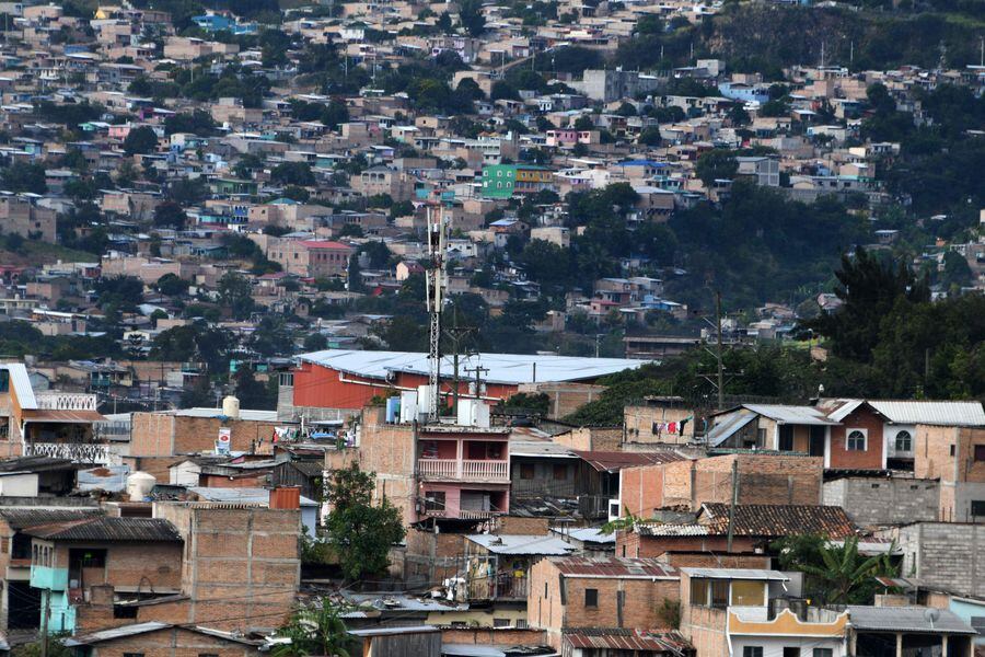 View of Tegucigalpa on December 3